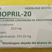 Vendo Lisonopril 20 mg ver fotos. Llamar a MArta 58407683 - Img 55158257