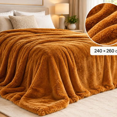🛏️ Manta de Felpa Extra Grande - 2/3