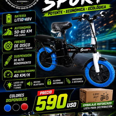 moto eléctrica, bicimoto, moto de combustión, bicicleta eléctrica, patineta eléctrica, triciclo y accesorios - Img 123561156