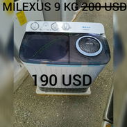Lavadoras en automática milexus 9 kg blanca - Img 55856877