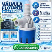VÁLVULA FLOTANTE AUTOMÁTICA PARA TANQUE - Img 57257706