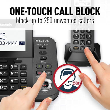 Panasonic KX-TGF382M DECT 6.0 Plus - 6/8