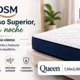 Hogar: Colchón de Resortes Ensacados con Capas Multiconfort - EDSM A. Originales. Diferentes tamaños.📞56249037 - 2/4