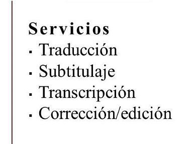 Servicio de traducción - Img 64718265