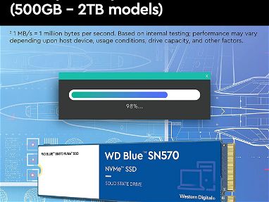 WD Blue SN570 1TB M.2 NVMe PCIe | 3500 MB/s | Gen3x4 | 80USD - Img 60071056
