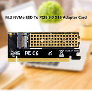 ⚡PARA BOARD SIN CONEXION PARA M.2⚡TARJETA ADAPTADOR PCI-E A M.2 NVME SSD - Img 45515044
