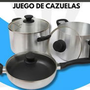 Juegos de cazuela de inducción acero inoxidable - Img 56559392