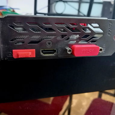 Tarjeta Gráfica de Video Nvidea GTX MSI Gaming x 1050 2gb gddr5 - 4/5