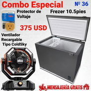 Ventilador recargable ColdSky + Nevera y Protector de voltaje . - Img 55911691