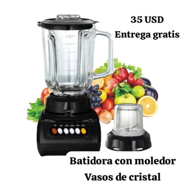 Batidora con moledor de cristal . Nuevas en su caja con garantía y entrega gratis - Img 116788442