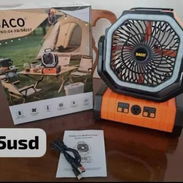 Ventilador Recargable F6 Saco - Img 57466119