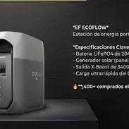 DELTA 3 Classic - ENERGÍA PORTÁTIL  Energía portátil de 1024Wh: Con química LiFePO4, ideal  para respaldos domésticos y - Img 55749923