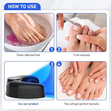 💅 Lámpara uñas UV fototerapia en forma U 🖐️👣 secado rápido esmalte gel inteligente con temporizador digital 🌟 - Img 121950330