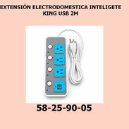 EXTENSIÓN ELECTRODOMESTICA INTELIGETE KING USB 2M - Img 55729013