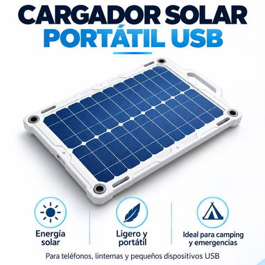 MiniPaneles solares con salida usb para cargar dispositivos - 2/2