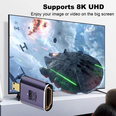 * Adaptador Micro HDMI para HDMI 8K AreMe - Img 111695536