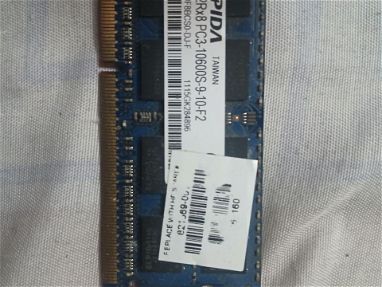 Memoria RAM DDR3 4Gb y Dos Memorias RAM DDR2 1GB - Img 68271601