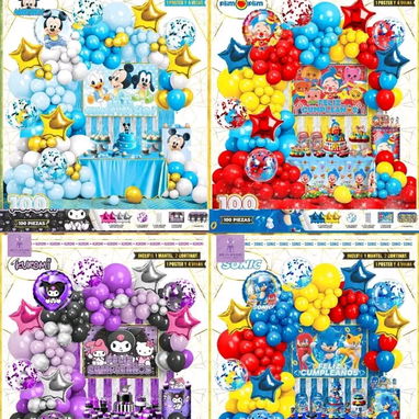 Set 100 piezas temáticos - Img 122361997