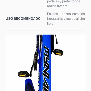 Bicicleta 26 de montaña - 4/5
