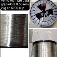 Vendo alambre para grapadora 0,50mm de 2 kg 5000 cup - Img 57989362