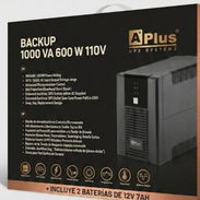 BUSCAS UN BUEN BACKUP NUEVO Y DE CALIDAD AQUÍ LO TENEMOS 110V 1000 VA 600 W CON 2 BATERÍAS DE 12V 7AH - Img 56684524