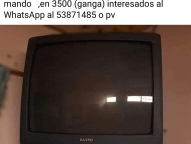 Televisor culon roto para piezas  SANYO DE 27 PLG (  3500 )ganga - Img main-image