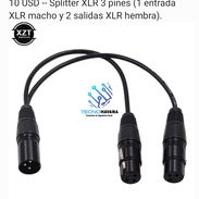 Splitter XLR maco a 2 XLR hembra - Img 51414453