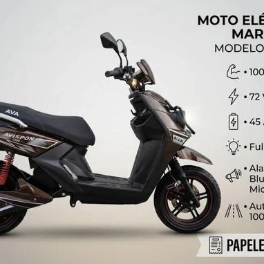 D1/5/6 5'11pm MTLEO _*MOTO ELÉCTRICA MARCA AVA MODELO AVISPÓN*_ - Img 120516177
