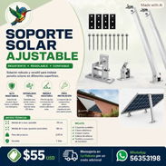 Soportes para panel solar. Base para panel - Img 55749962
