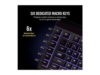 0km✅ Teclado Corsair Gaming K55 RGB Pro 📦 Macros ☎️56092006 - Img 60484281