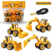 🛍️ Camiones Juguete  Juegos Didacticos ✅ Juguete Didactico Armar Juegos Niños Juguete Lego Camion Juguete - Img 44821420