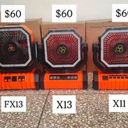 VENTILADORES RECARGABLES F22-Fx13-X13-X11-F6S - Img 56839389