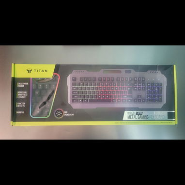 GANGA VENDO TECLADO GAMER TITAN EN VENTA - Img 127993511