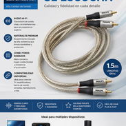 CABLE RCA A RCA ESTÉREO PHILLIPS 1.5 MT - Img 56142044