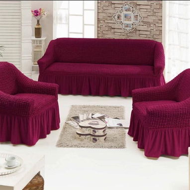 COBERTOR PARA JUEGO DE SOFÁ 3+1+1 Varios Colores - 7/10