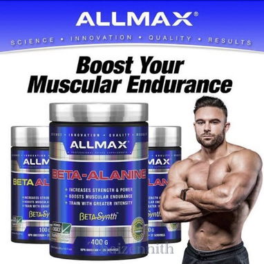BETA-ALANINE (ALLMAX) 400GR-133SERV - Img 126367567