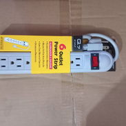 🚧 REGLETA ELECTRICA Q7 6 SALIDAS 110/120 V - 85 CM / EXTENSION ELÉCTRICA 15FT. CON MULTI TOMA-Q7 🚧 - Img 53839936
