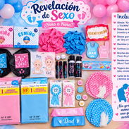 🎀💙 ARTÍCULOS PARA REVELACIÓN DE SEXO 💗🩵 🎈 Globos Es Niño / Es Niña 🎀 Decoraciones, cortinas y manteles 🏅 Broches, - Img 57918151