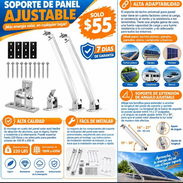 SOPORTE AJUSTABLE PARA PANEL SOLAR - Img 57855552