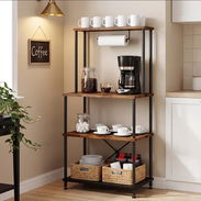 ➡️Estante y organizador con madera y metal. - Img 58311602