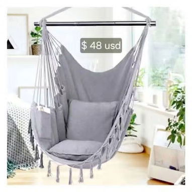 🌺️ Hamacas tipo asiento de estilo bohemio - 2/9