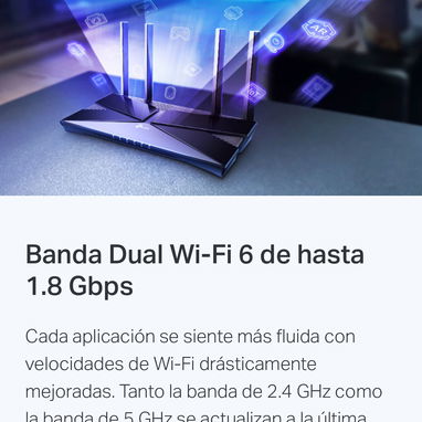 Router TPLink AX20 /AX1800 Gigabit Wifi-6 55821991 - 3/3