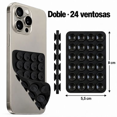 [Cantidad] Ventosas para celular sencillas y dobles | Centro Habana | 900 | 1100 | 1500 - 2/4