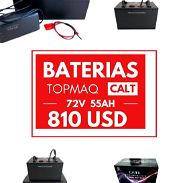 Baterias TOPMAQ CALT 72v 55AH - Img 45764441