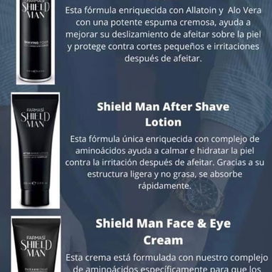 Perfume para Hombres Masculine junto al set Shieldman - Img 116485445