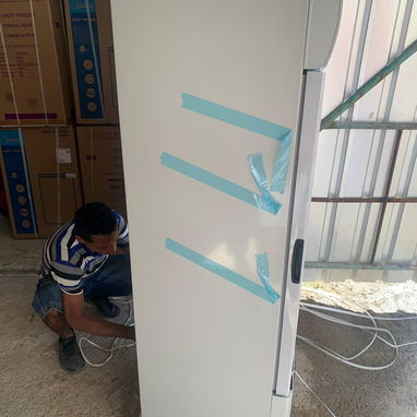 Exhibidora Vertical Royal 7.2 pies $510 USD Nueva en Caja Transporte Incluido  Papeles y garantía - 4/6