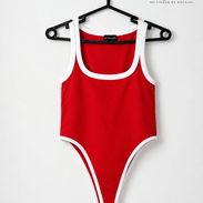 Bodysuit Rojo con Blanco - Img 57927616