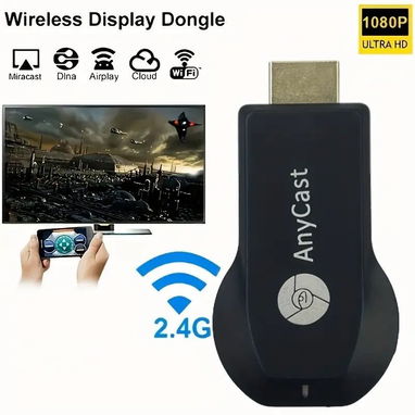 AnyCast (Pantalla Espejo) | Dispositivo que permite | Resolución hasta 1080p | Con garantía | videojuegoshabana.com - Img 123016012