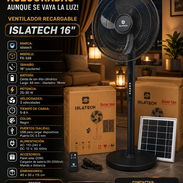 🌬️ RECARGABLE 🌬️ VENTILADOR RECARGABLE ISLATECH CON PANEL SOLAR - DC/AC. MENSAJERIA CON FACTURA. 📲 54833699 - Img 56234613