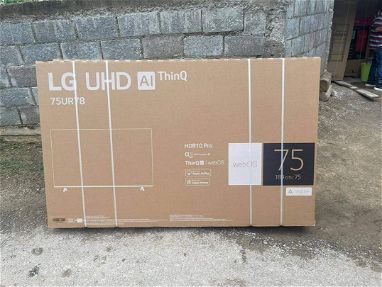 Pantalla LG UHD 75 pulgadas UR78 4K SMART TV con ThinQ AI, en su caja  contactame ya 52503725 - Img 66643773